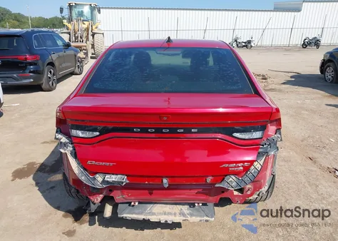 2014 Dodge Dart Aero из США, поврежденный, VIN 1C3CDFDH8ED901495